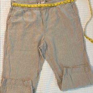 Charter Club Beige Cropped Pants